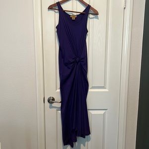 ds purple maxi dress